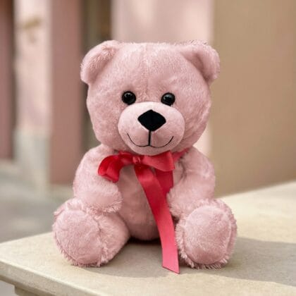Kurdeleli Peluş Ayıcık 30 cm
