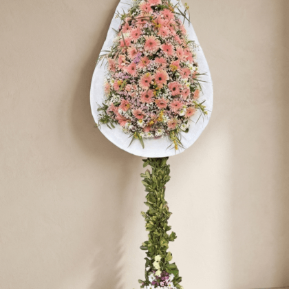 Açılış Çelengi | Pembe Gerbera Tebrik Çiçeği